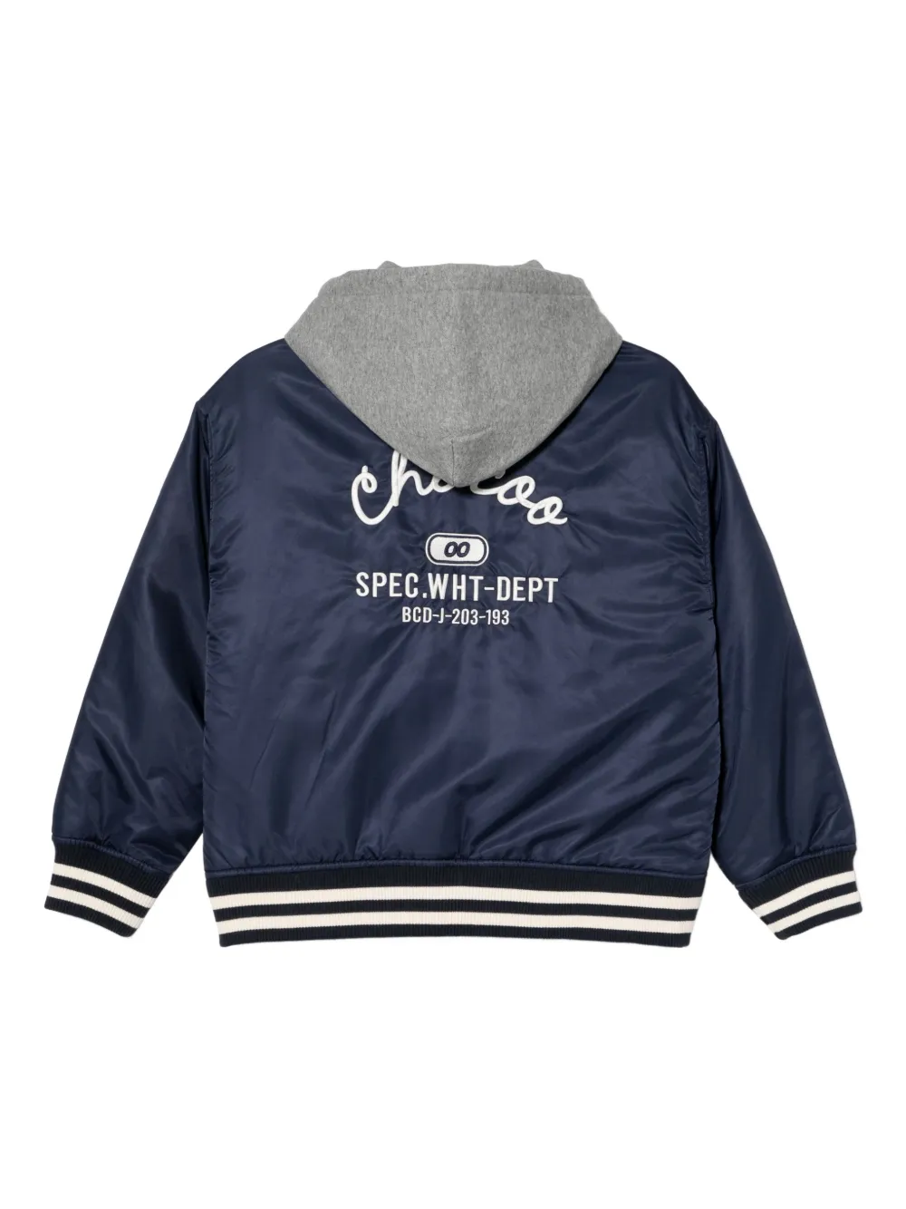 CHOCOOLATE logo-embroidered bomber jacket | Varsity Jackets | Image 2