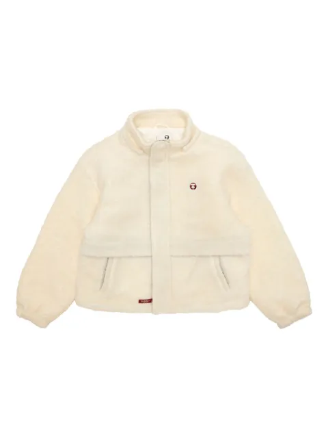 AAPE BY *A BATHING APE® hooded embroidered jacket