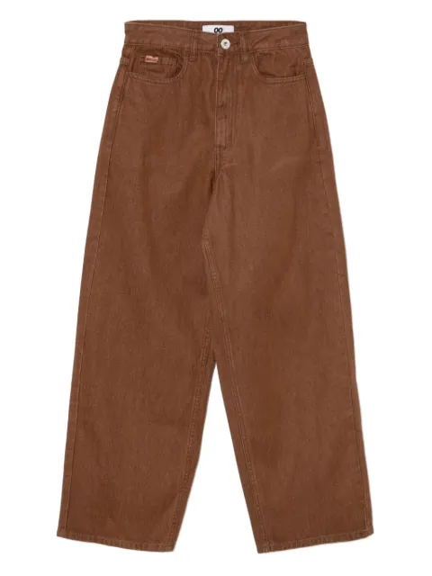 CHOCOOLATE jeans con parche del logo