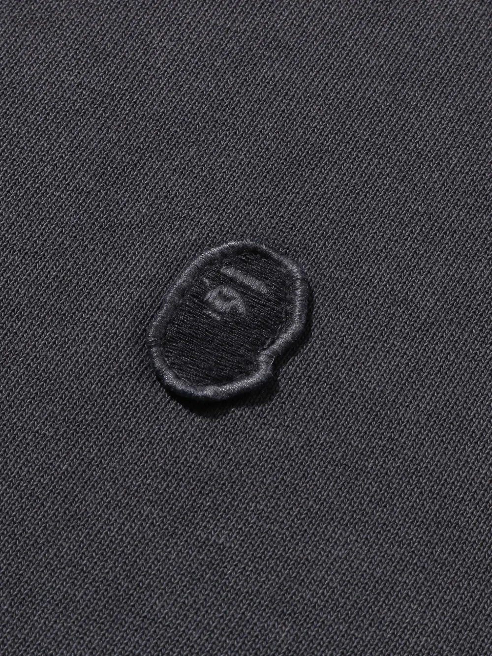 A Bathing Ape Logo-patch Hoodie In Brown