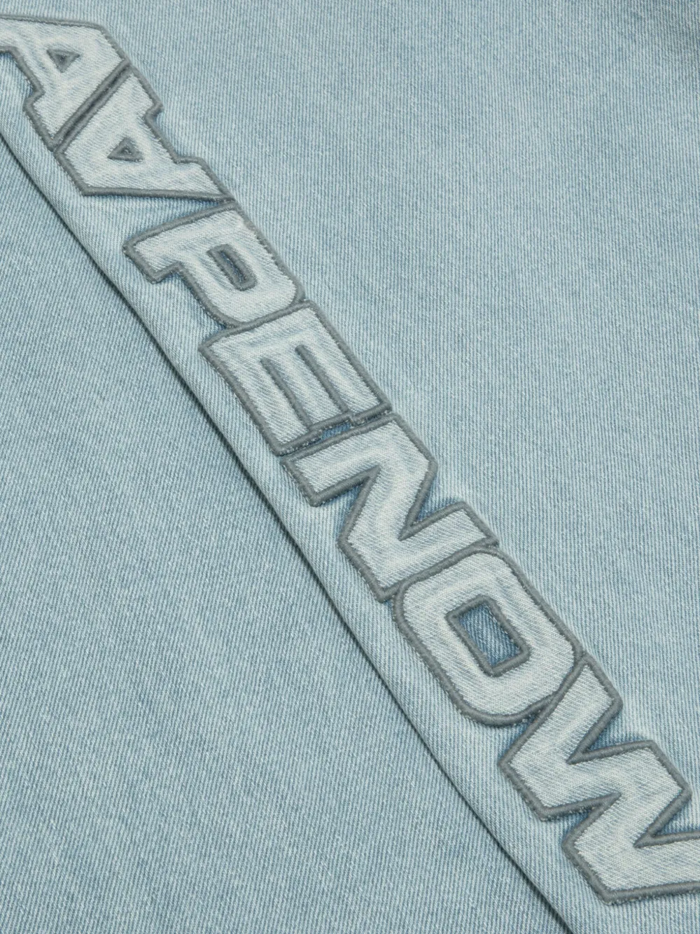 Aape By A Bathing Ape Logo-detail Cotton Jeans In Blue