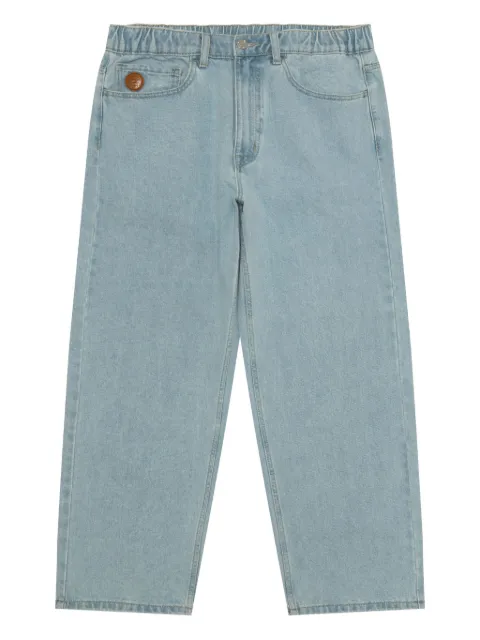 AAPE BY *A BATHING APE® logo-detail cotton jeans