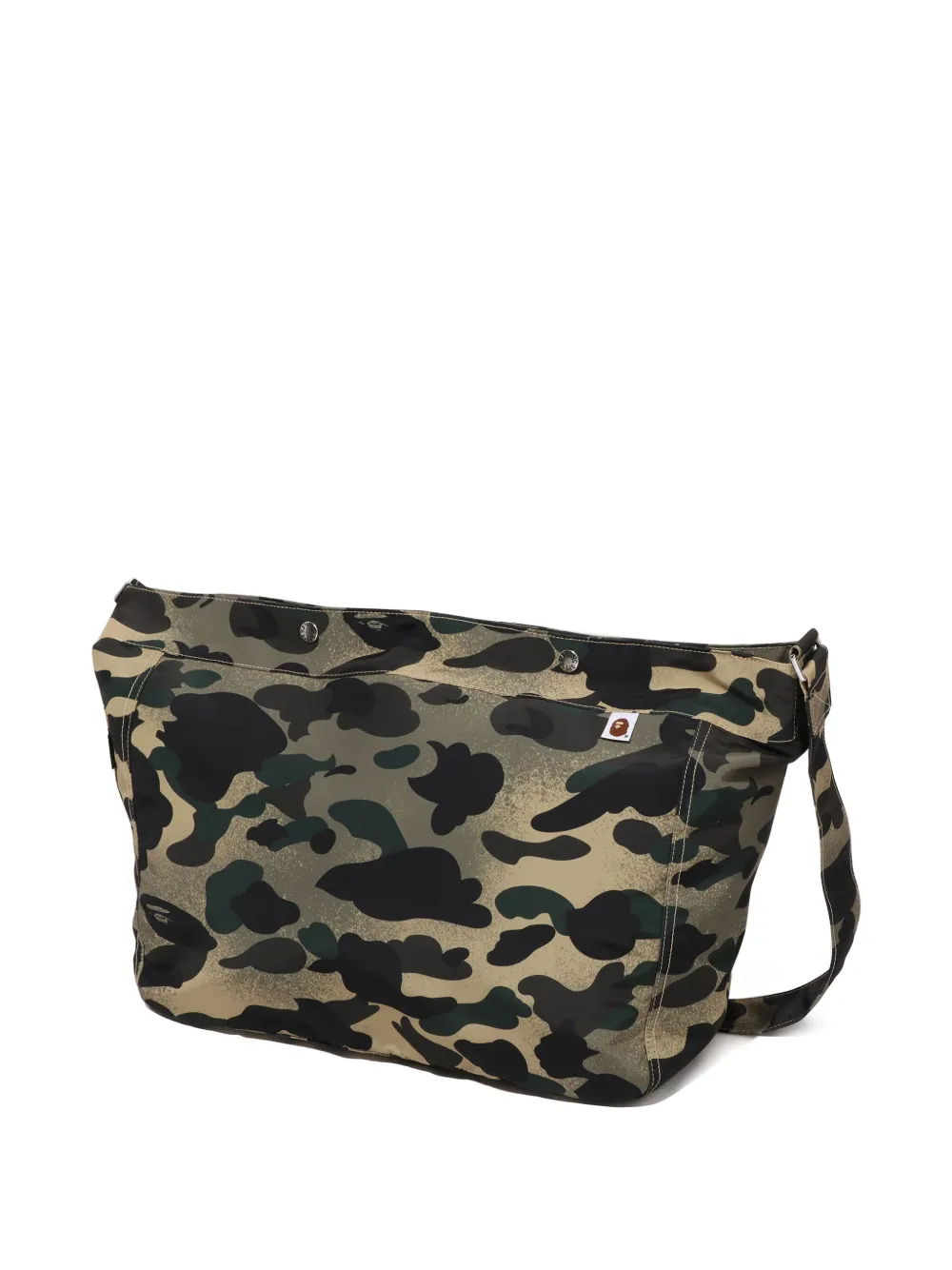 A BATHING APE Messengertas met camouflageprint - Groen