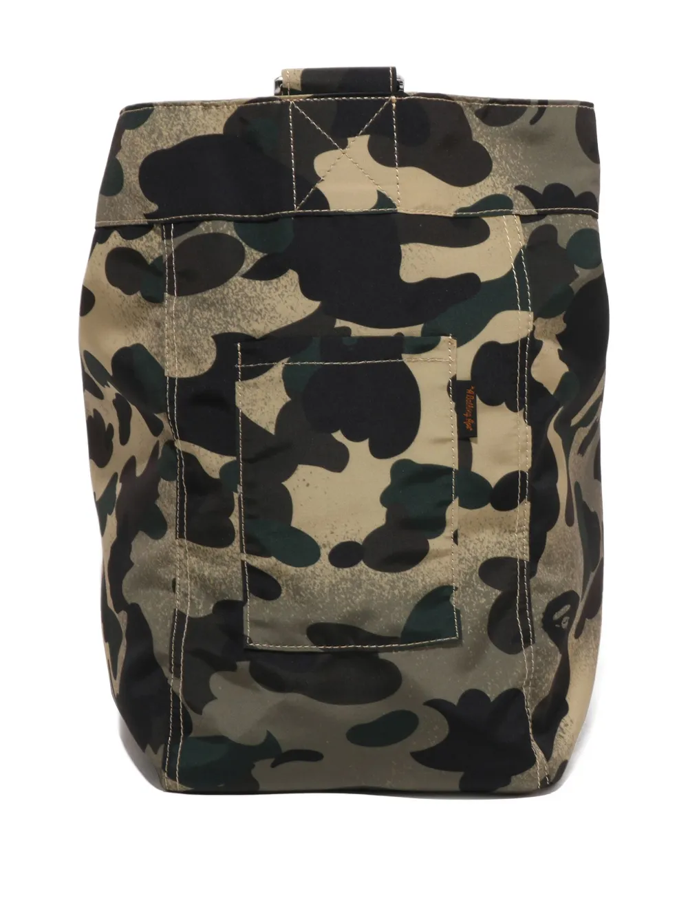 A Bathing Ape Camouflage-pattern Messenger Bag In Multi
