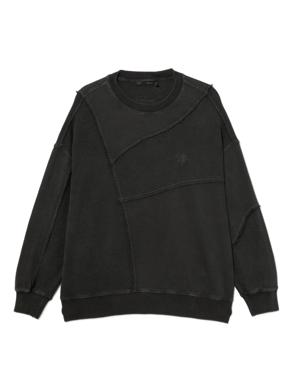 FIVE CM logo-patch sweatshirt | Black | Image 1