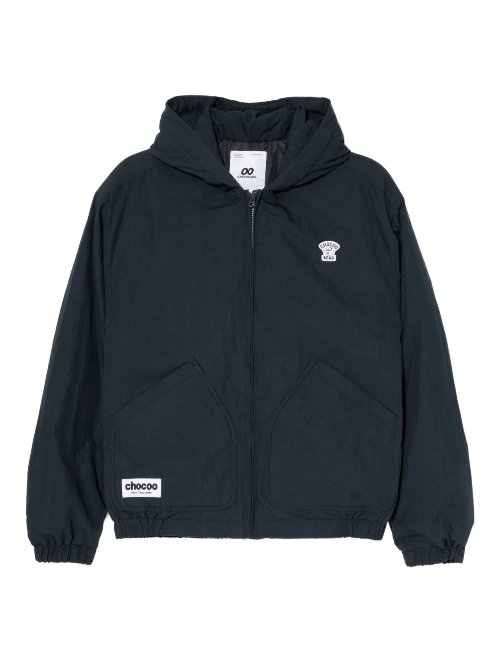 CHOCOOLATE logo-embossed jacket | Blue | Image 1