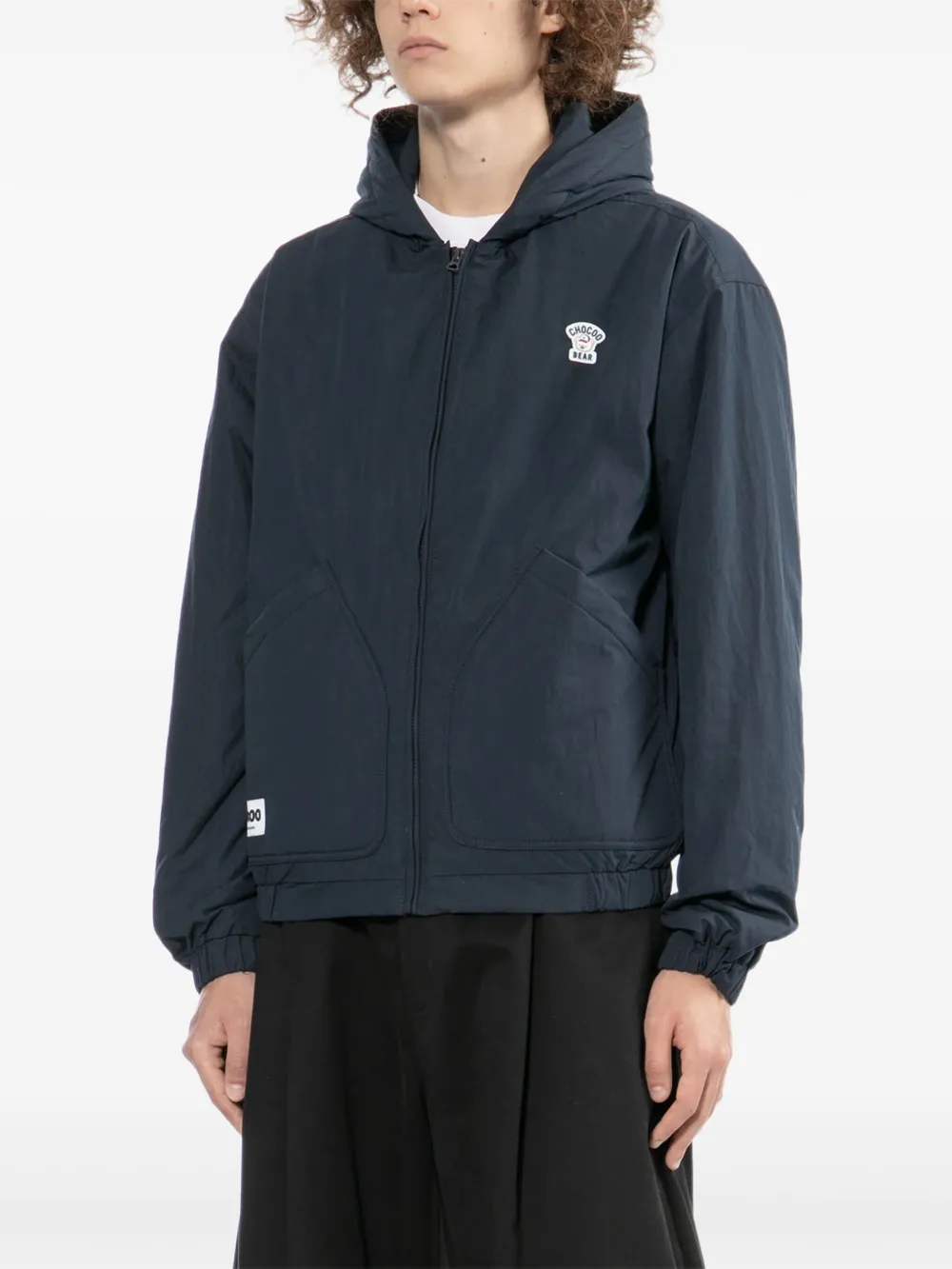 CHOCOOLATE Jack met logo-reliëf Blauw