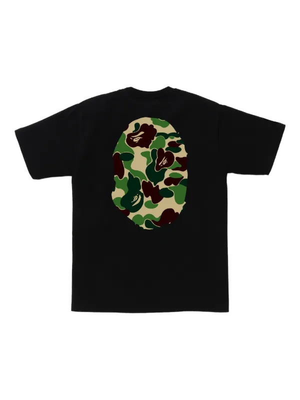 A BATHING APE® カモフラージュ Tシャツ | ブラック | FARFETCH JP