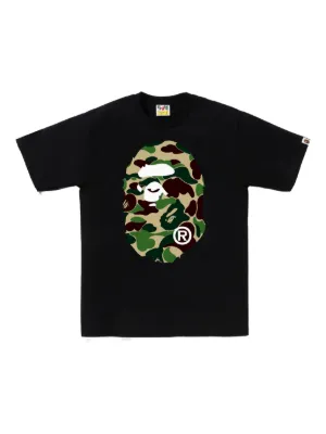 A BATHING APE カモフラージュ Tシャツ価格交渉⭕️ A BATHING APE® カモフラージュ Tシャツ | ブラック | FARFETCH JP