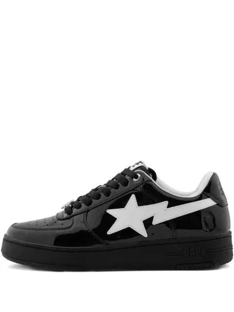 A BATHING APE® logo-patch lace-up sneakers