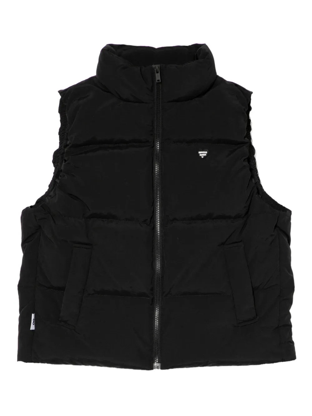 CHOCOOLATE chaleco con logo en relieve | negro | Image 1
