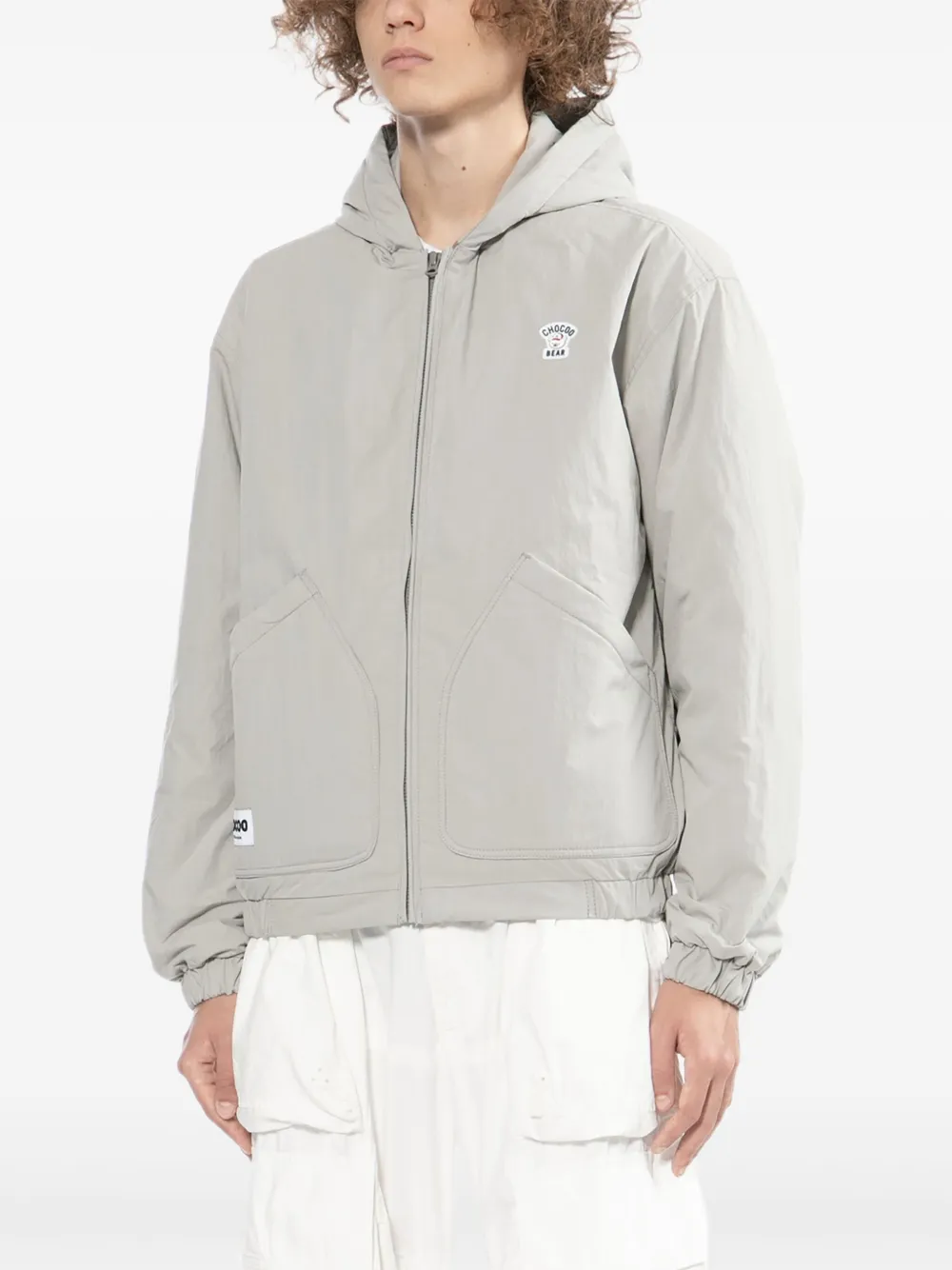 CHOCOOLATE Jack met logo-reliëf Grijs