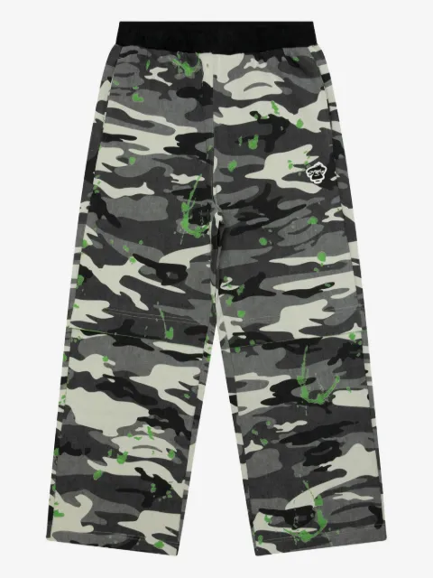 AAPE BY *A BATHING APE® camouflage-pattern trousers