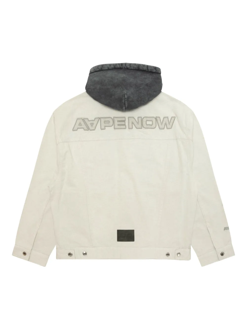 AAPE BY *A BATHING APE® buttoned-front hooded jacket | Hooded Jackets | Image 2