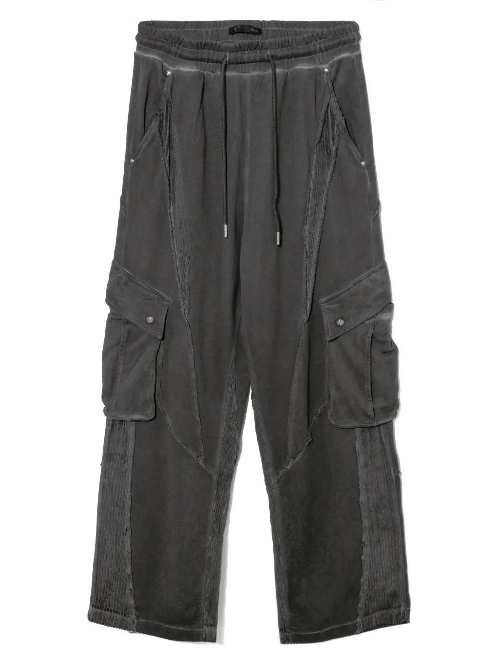 FIVE CM corduroy-patch trousers | Grey | Image 1