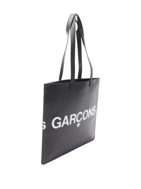 Comme Des Garçons Pre-Owned ロゴ トートバッグ | ブラック | FARFETCH JP