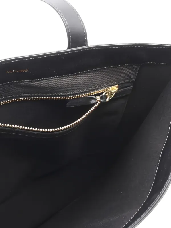COMME des GARÇONS ロゴトートバッグ Comme Des Garçons Wallet ロゴ トートバッグ | ブラック | FARFETCH JP