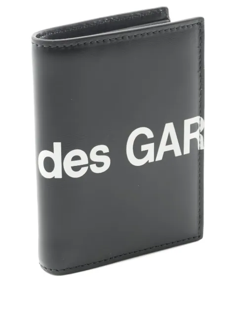 Comme Des Garçons Wallet 2020s logo bi-fold leather wallet