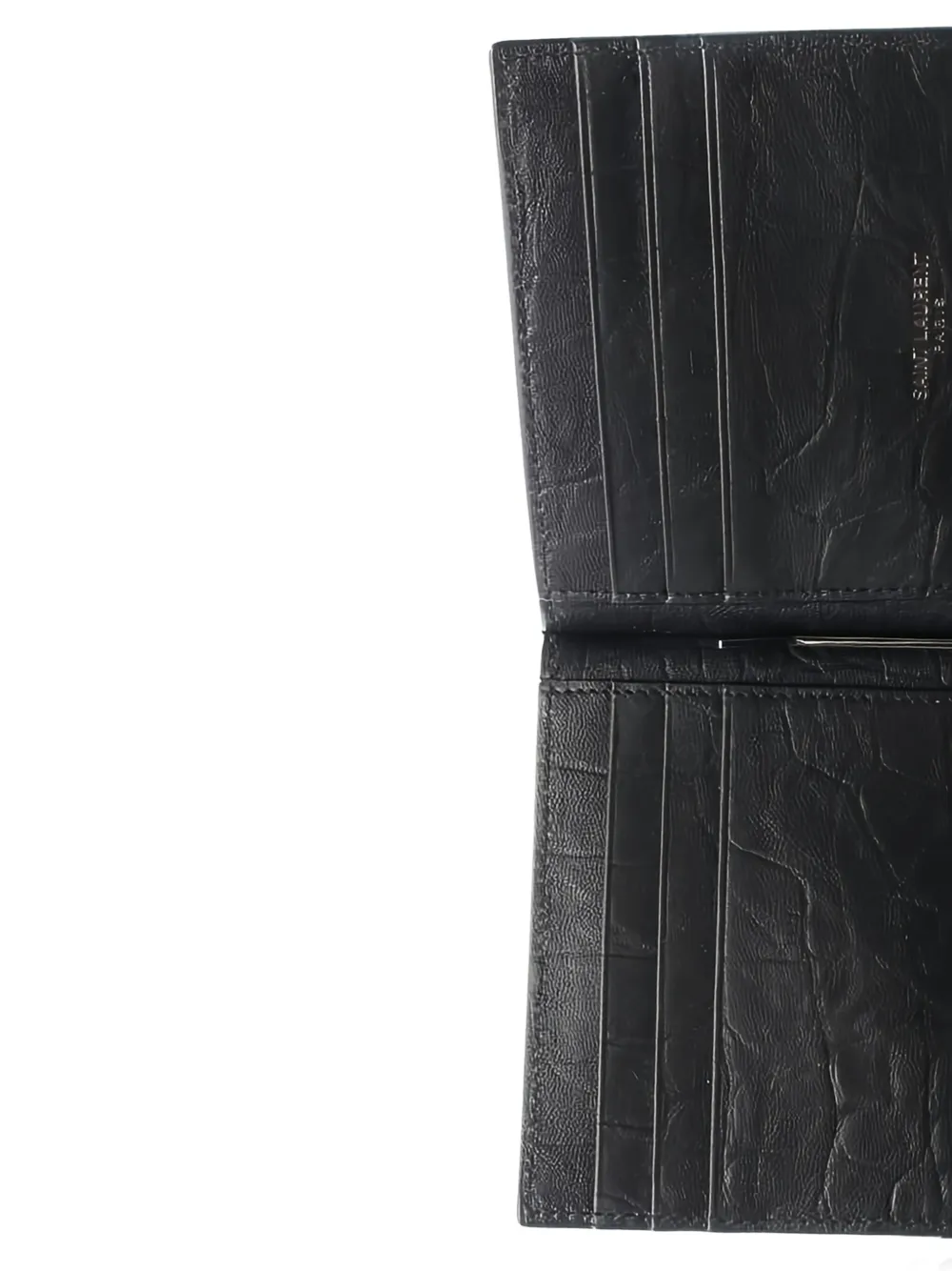 Saint Laurent Pre-Owned YSL-plaque bi-fold wallet | Image 2
