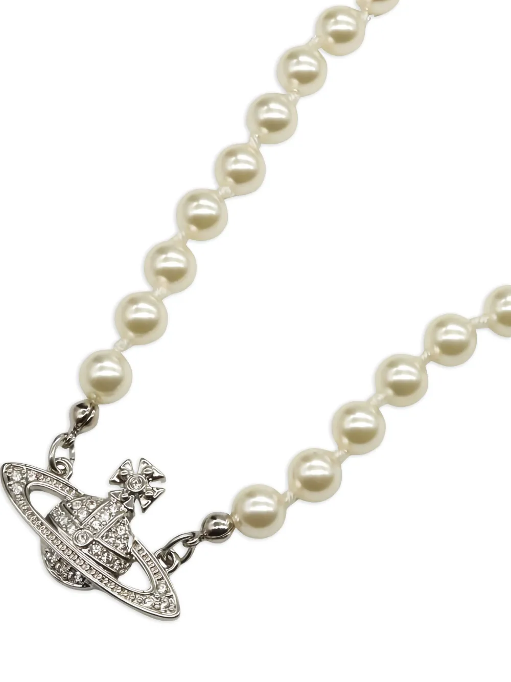 Vivienne Westwood Pre-Owned Bas Relief faux-pearl necklace | Image 2
