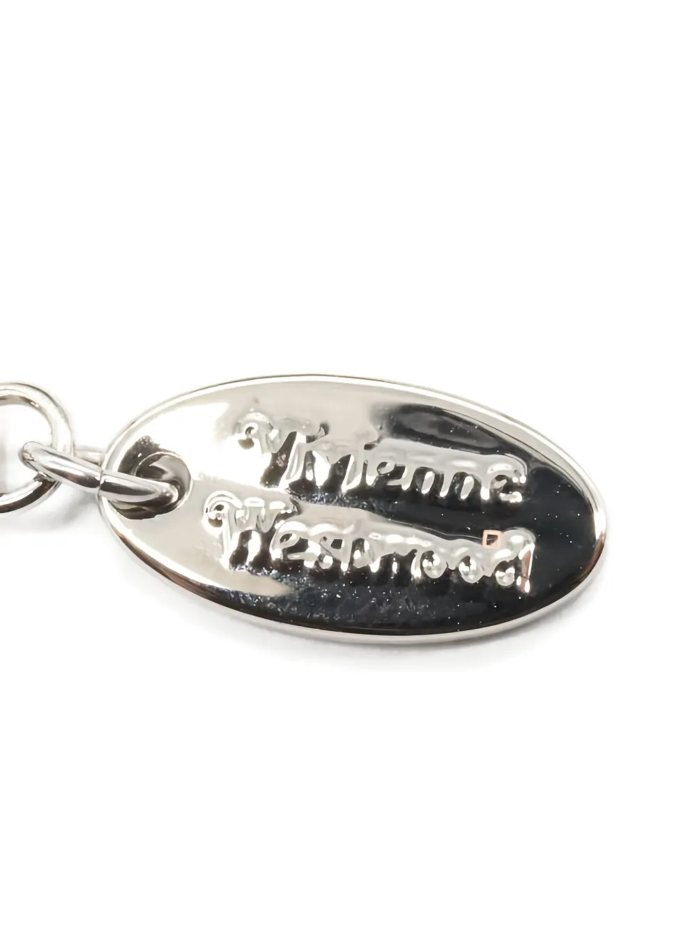 Pre-owned Vivienne Westwood Ariella Orb-pendant Necklace In Silver