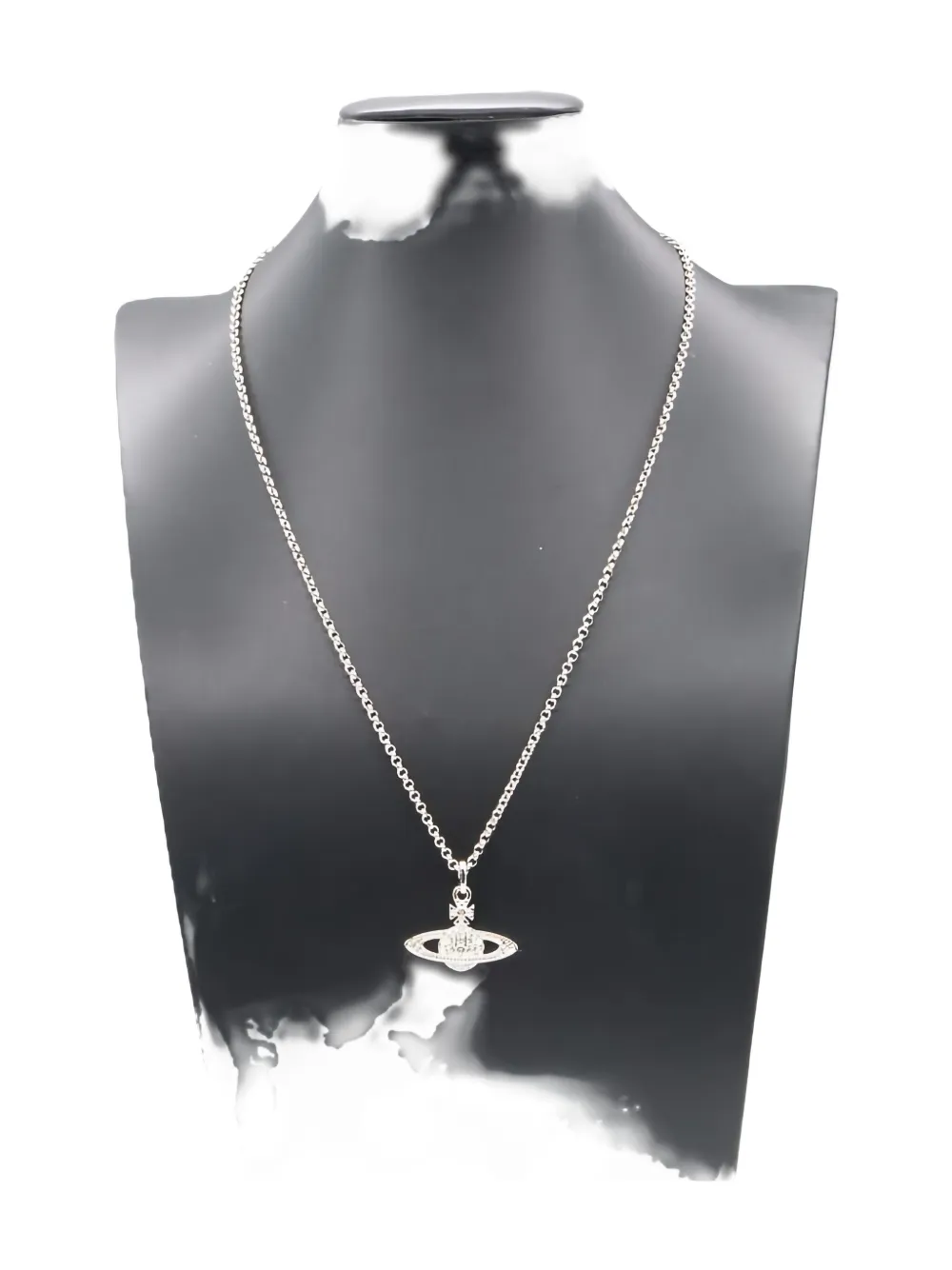 Vivienne Westwood Pre-Owned 2020s Orb-pendant necklace | Silver | Image 1