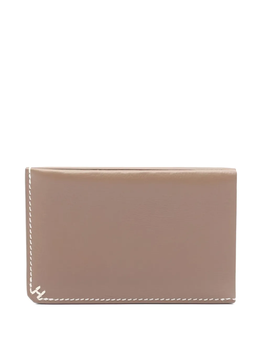 Pre-owned Hermes 2024 H Sellier Card Holder In Neutral