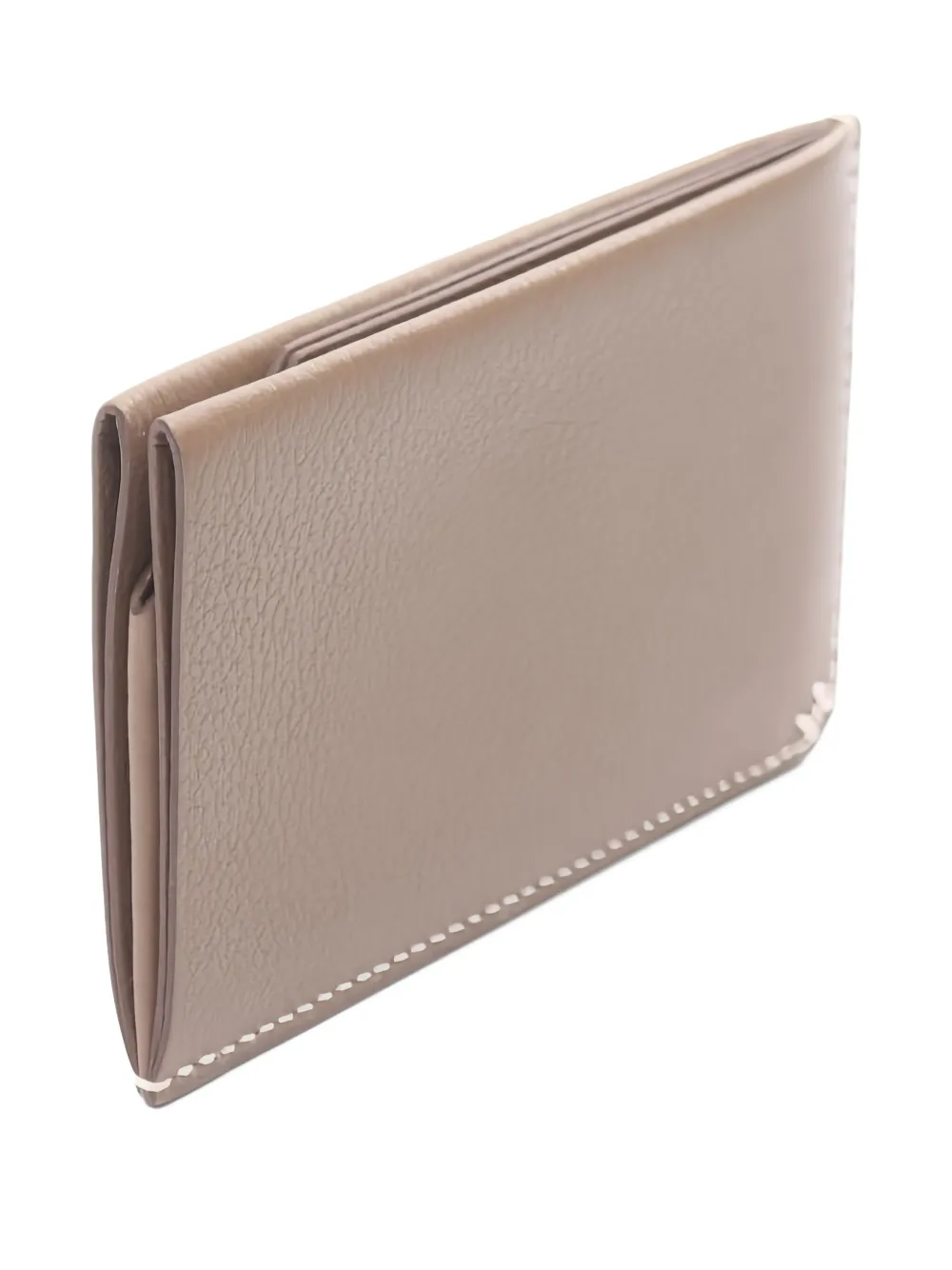 Pre-owned Hermes 2024 H Sellier Card Holder In Neutral