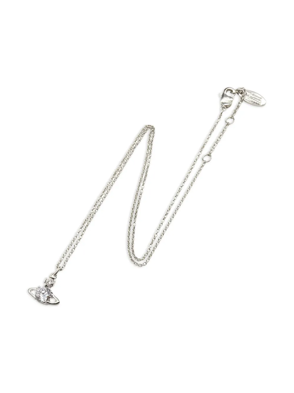 Vivienne Westwood Pre-Owned 2020s Orb-pendant necklace | Silver | Image 1