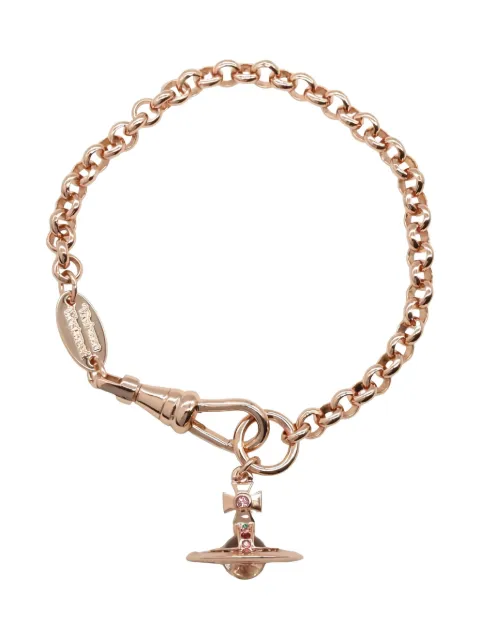Vivienne Westwood Pre-Owned 2020s orb charm chain bracelet