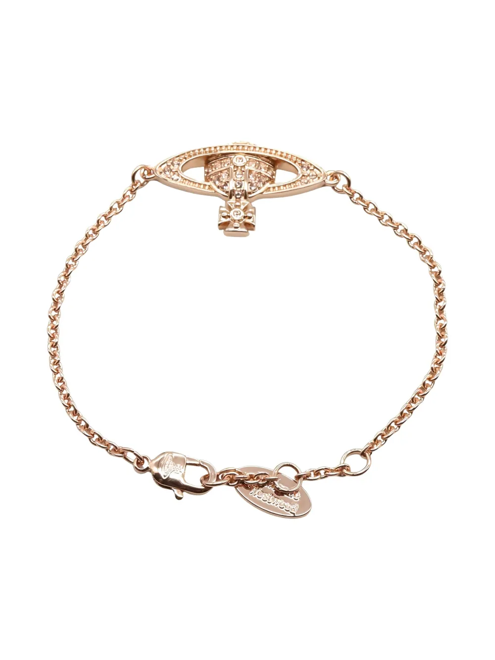 Vivienne Westwood Pre-Owned 2020s orb charm bracelet | Pink | Image 1
