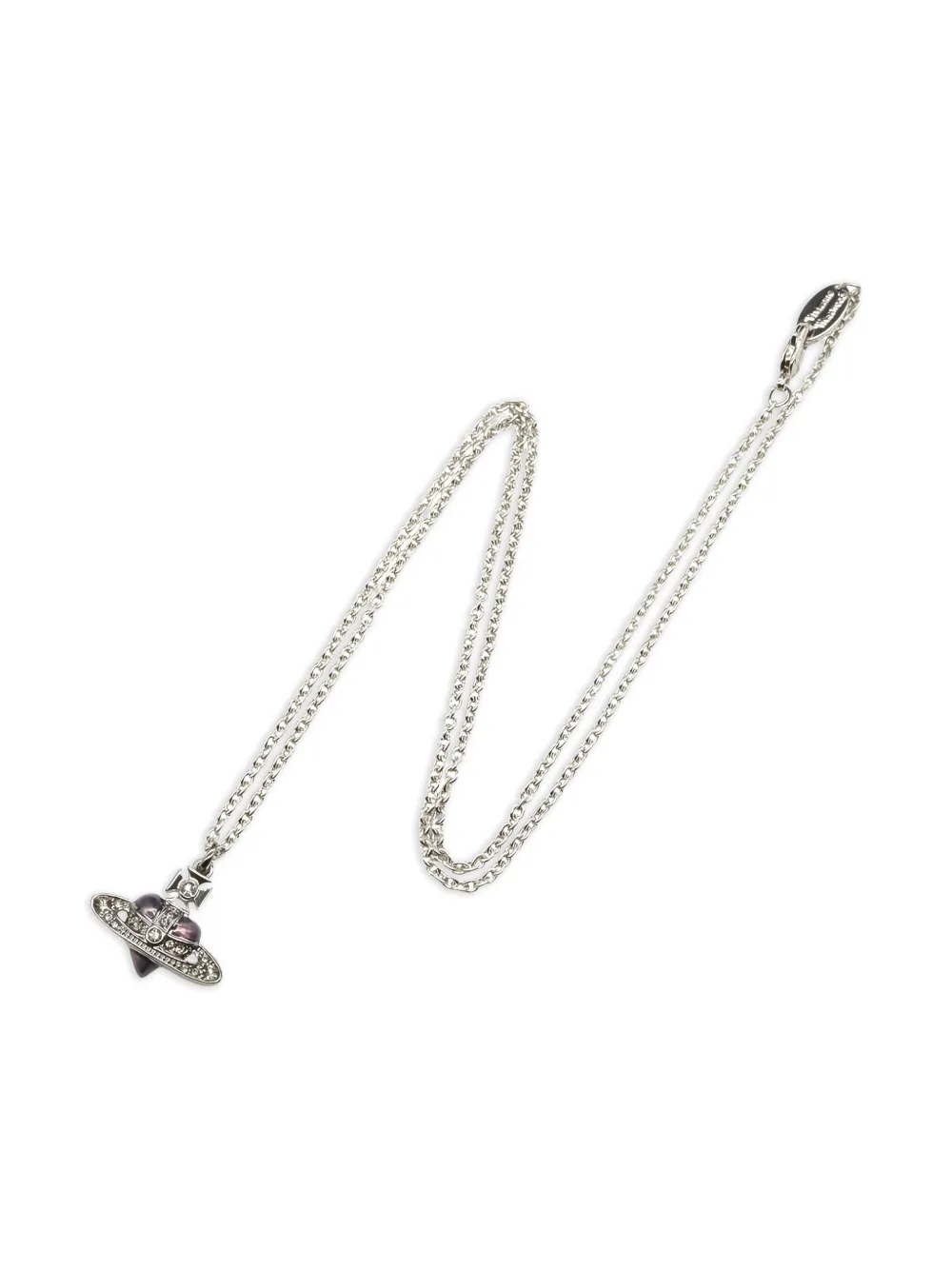 Vivienne Westwood Pre-Owned 2020s orb pendant necklace | Black | Image 1