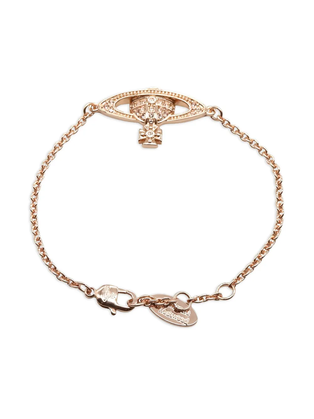 Vivienne Westwood Pre-Owned 2020s orb charm bracelet - Rosa