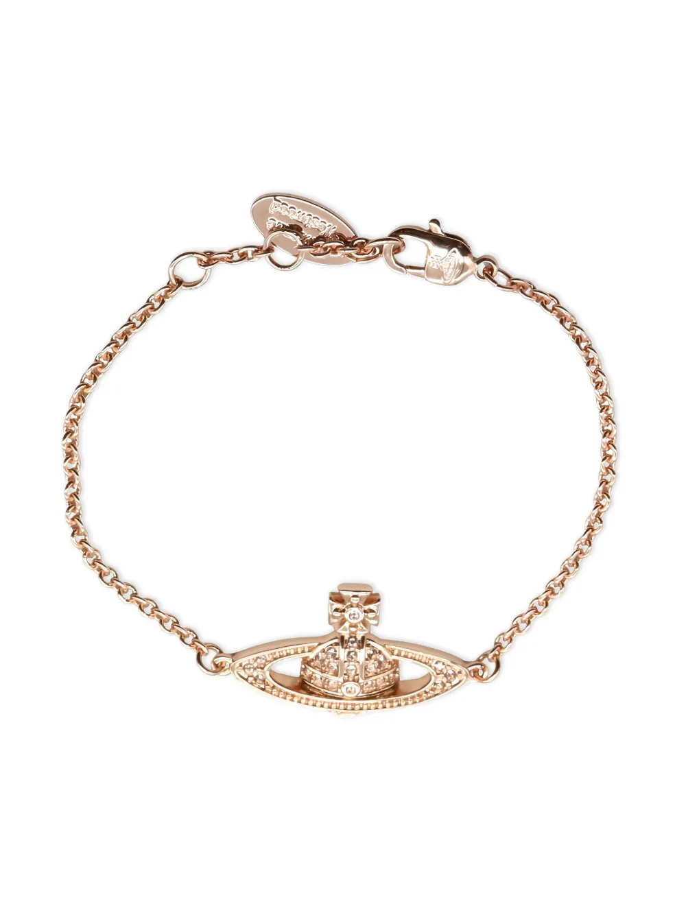 Vivienne Westwood Pre-Owned 2020s orb charm bracelet | Pink | Image 1