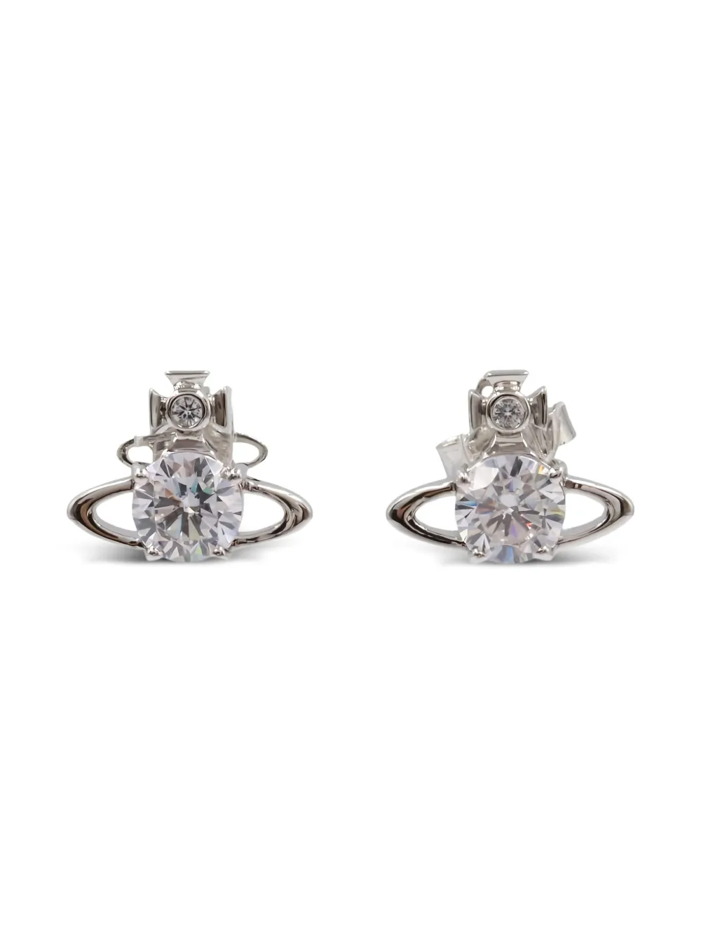 Vivienne Westwood Pre-Owned 2020s orb earrings | Silver | Image 1
