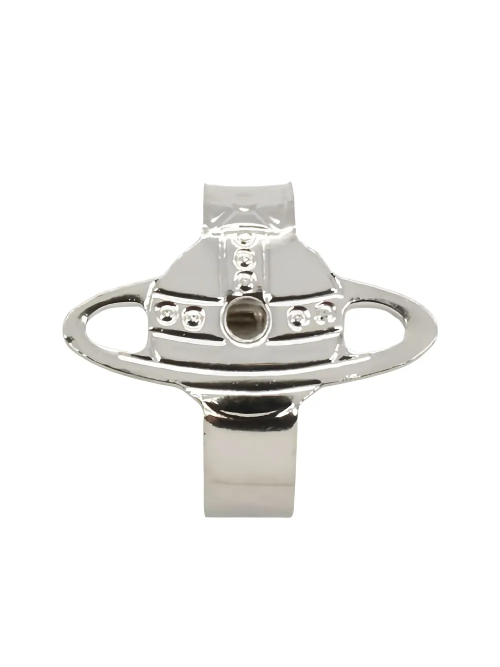 Pre-owned Vivienne Westwood 2020s Orb Earring In Silver