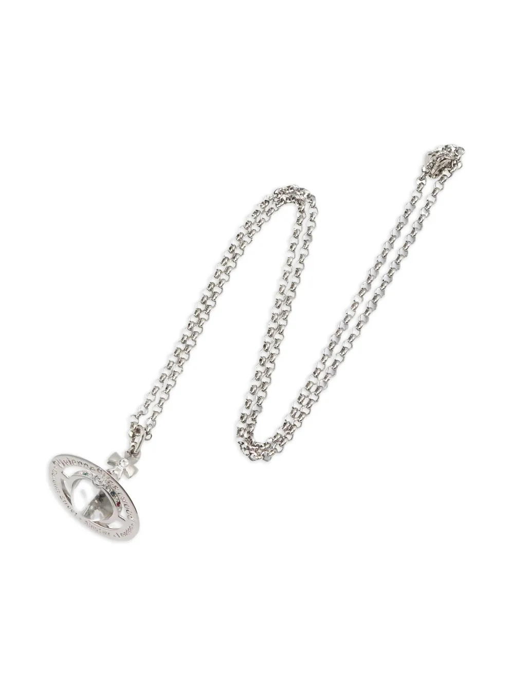 Vivienne Westwood Pre-Owned 2020s Orb-pendant necklace | Silver | Image 1