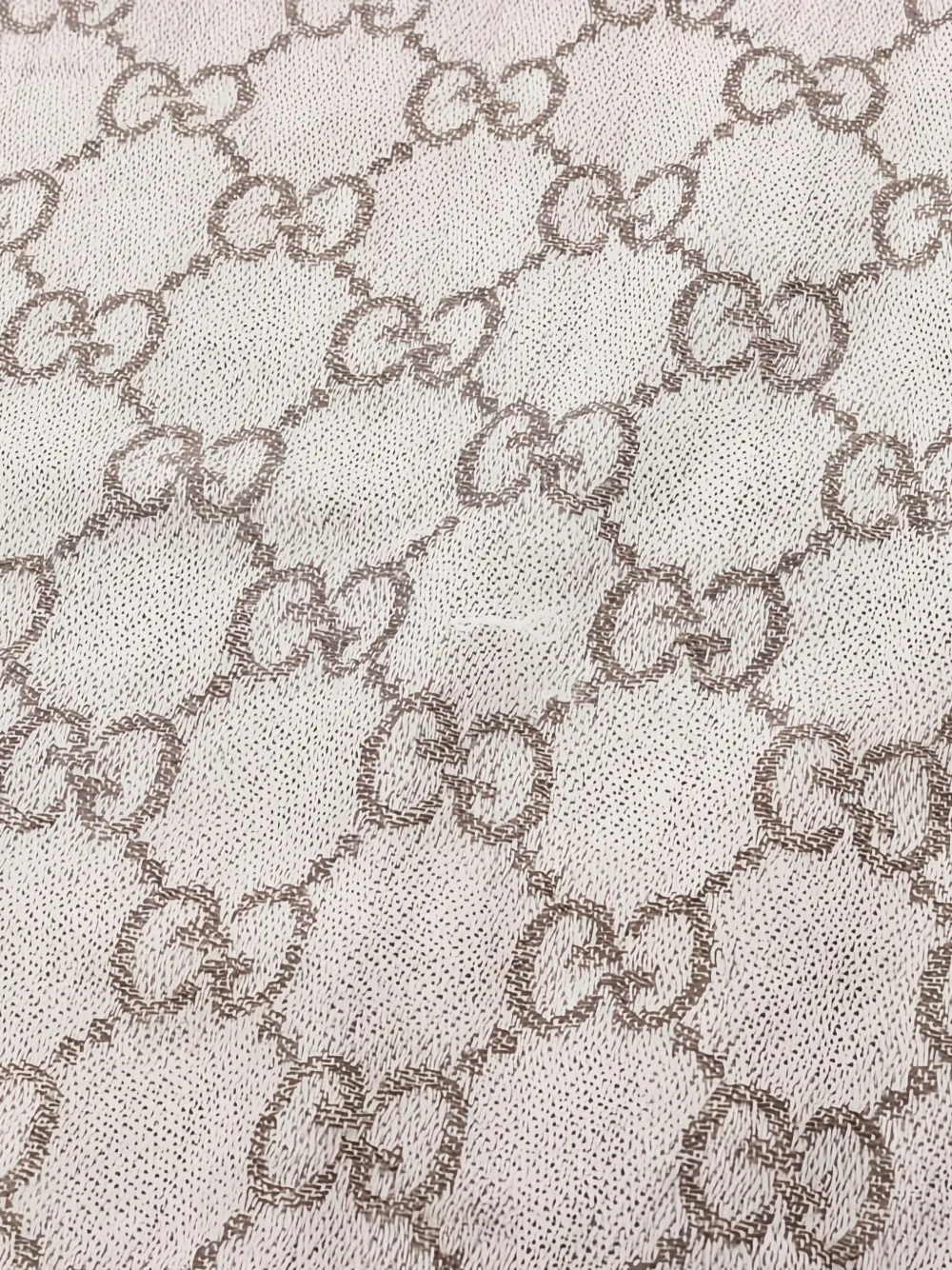 Gucci Pre-Owned 2000s GG-pattern scarf | Grey | Image 1
