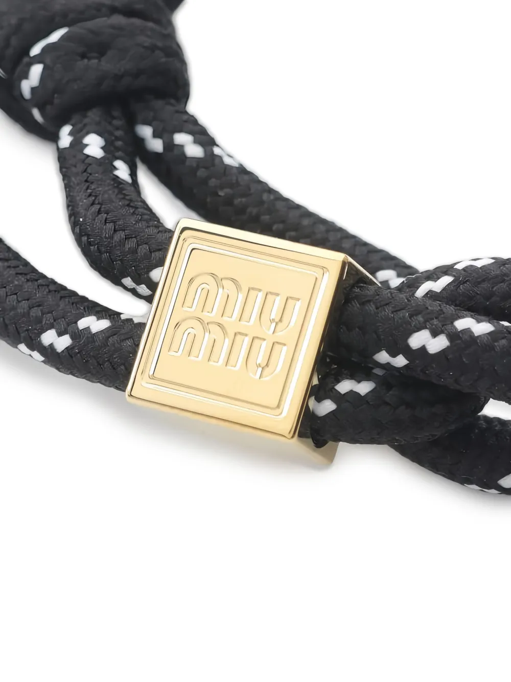 Miu Miu Pre-Owned pulsera con logo 2020 | Image 2