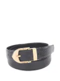 Louis Vuitton Pre-Owned 2002 Epi buckle belt - Black
