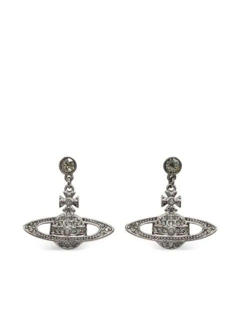 Vivienne Westwood Pre-Owned aretes con motivo Orb 2020