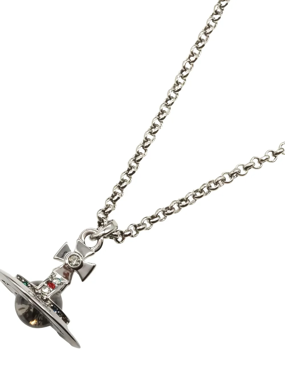 Vivienne Westwood 2020s Orb-pendant necklace | Silver | Image 1
