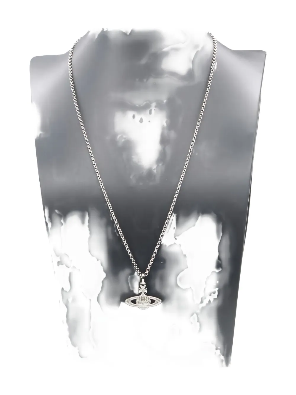 Vivienne Westwood Pre-Owned 2020s Orb-pendant necklace | Silver | Image 1