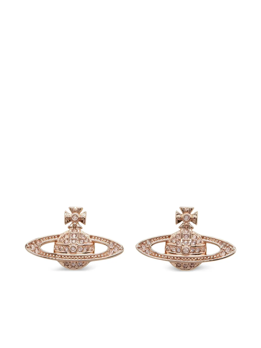 Vivienne Westwood Pre-Owned 2020s Orb stud earrings | Gold | Image 1