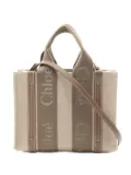 Chloé Pre-Owned 2010s small Woody handbag - Neutrals