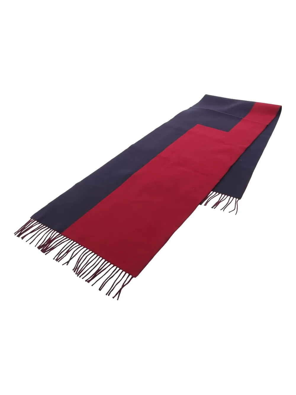 Hermès Pre-Owned 2010s kazak fringed scarf | Women | Image 2