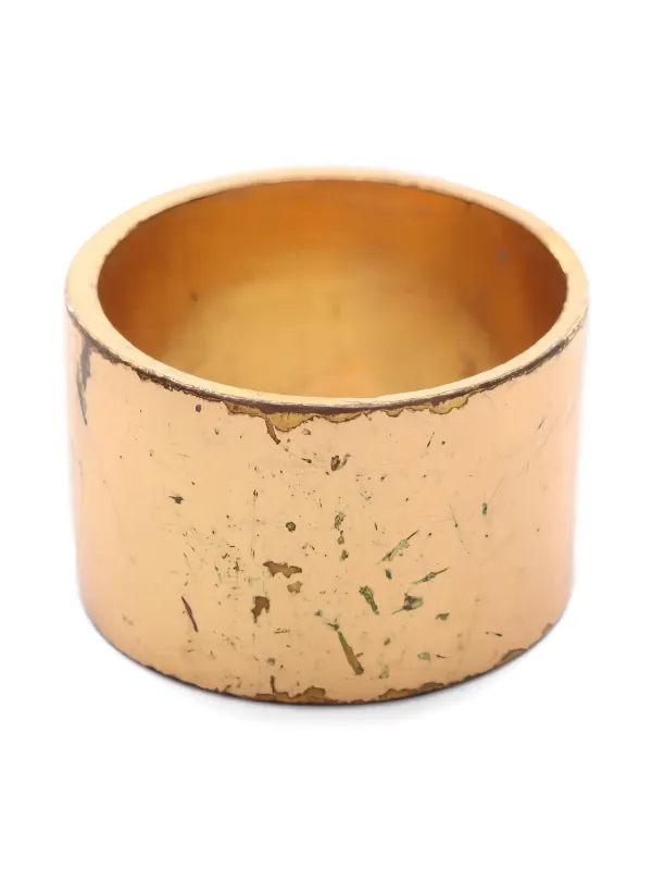 CHANEL Pre-Owned 1986-1988 Coco Mark Ring | Gold | FARFETCH