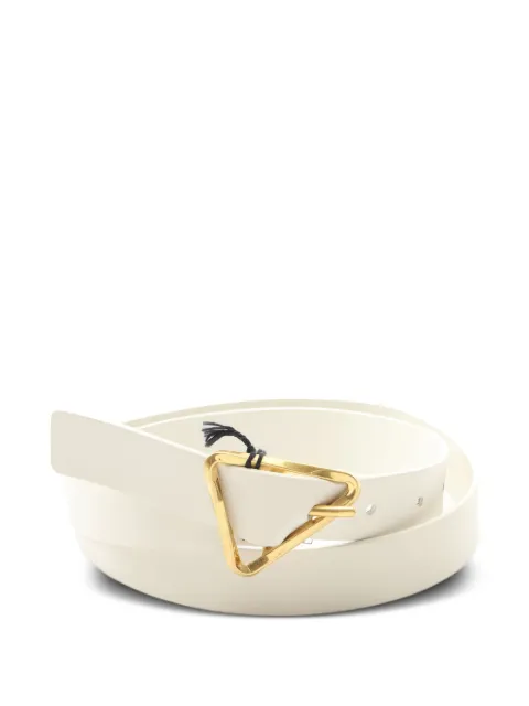Bottega Veneta Pre-Owned 2020s triangle-grasp leather belt
