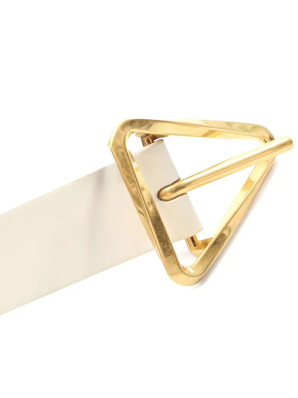Bottega Veneta Pre-Owned 2020s triangle-grasp leather belt | Image 2