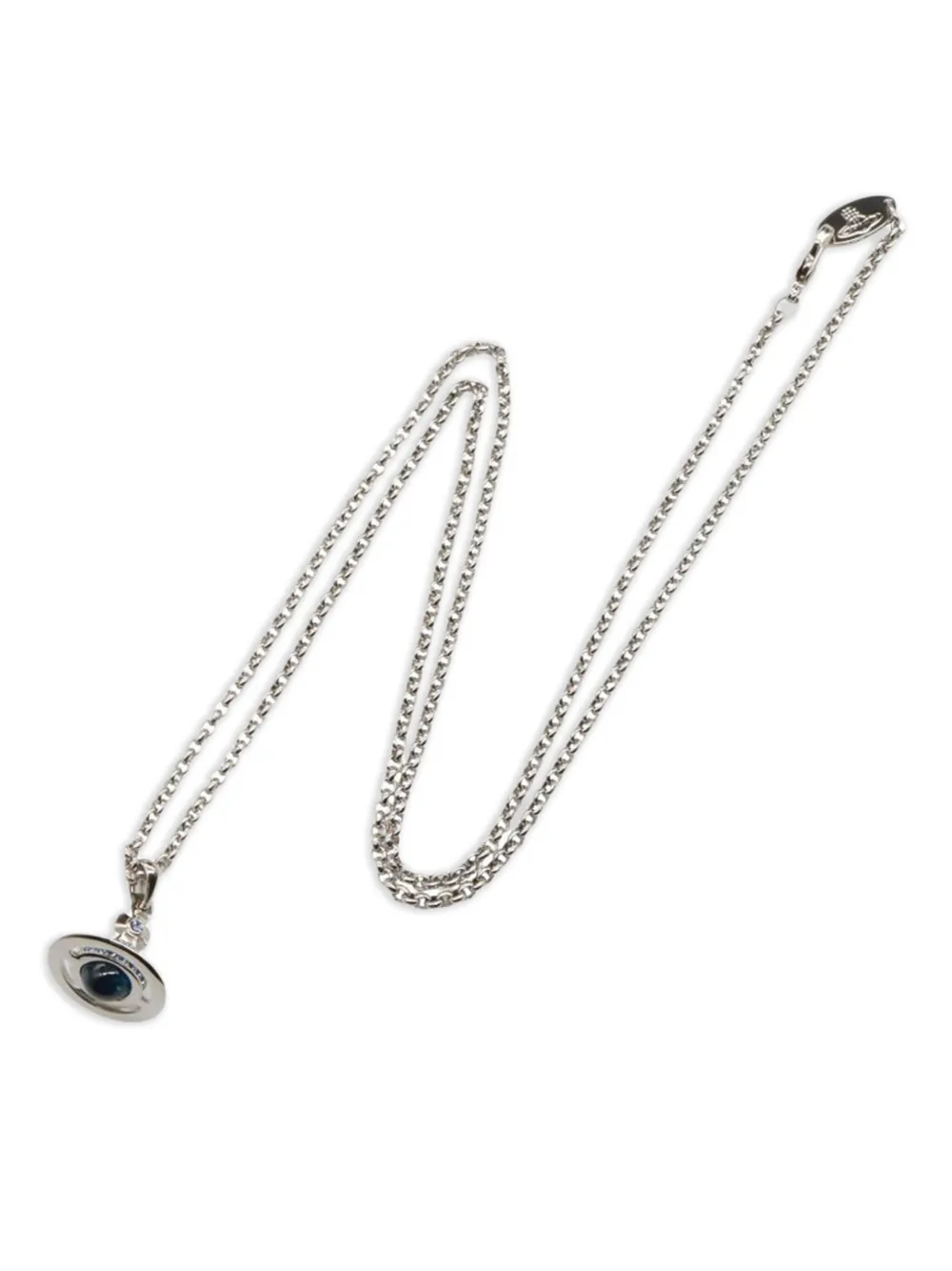 Vivienne Westwood Pre-Owned 2020s Orb-pendant Necklace | Silver | Image 1